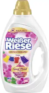 Weißer Riese Colorwaschmittel Flüssig Orchidee Aromatherapie 22 WL