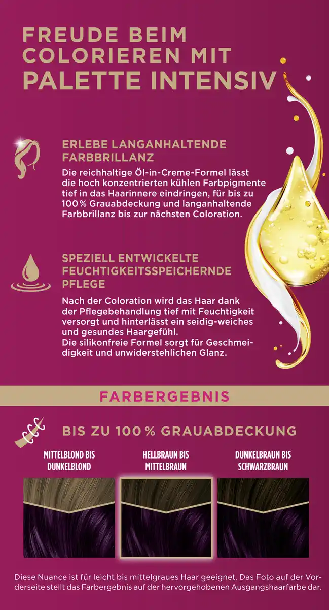 Bild 3 von Poly Palette Intensiv Creme Coloration 4-99 Aubergine