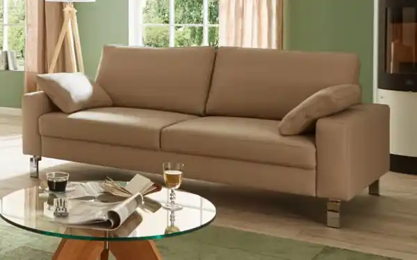 Bild 3 von Candy - Leder Garnitur Chance, beige