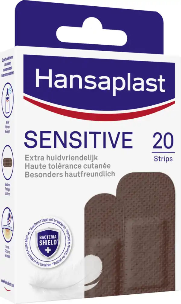 Bild 2 von Hansaplast Sensitive Pflaster Hautton dunkel