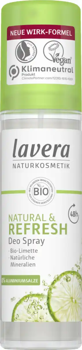 Bild 1 von lavera Deospray Natural & Refresh, 75 ml