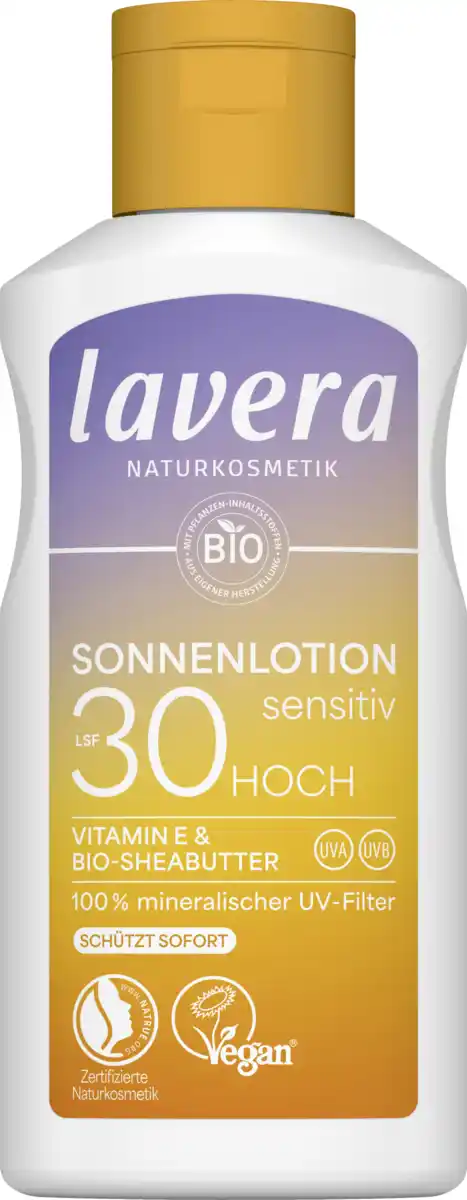 Bild 1 von lavera Sonnenlotion Sensitiv LSF 30, 100 ml