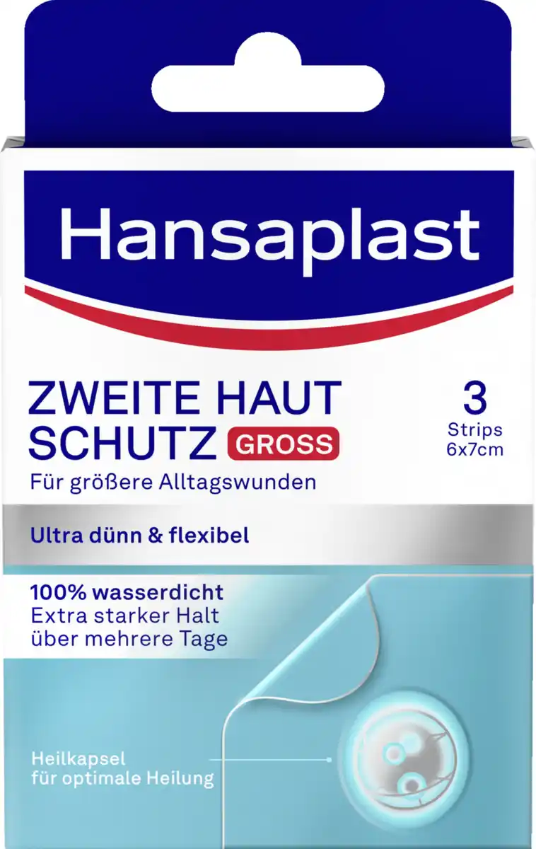 Bild 1 von Hansaplast Zweite Haut Schutz Pflaster Gross
