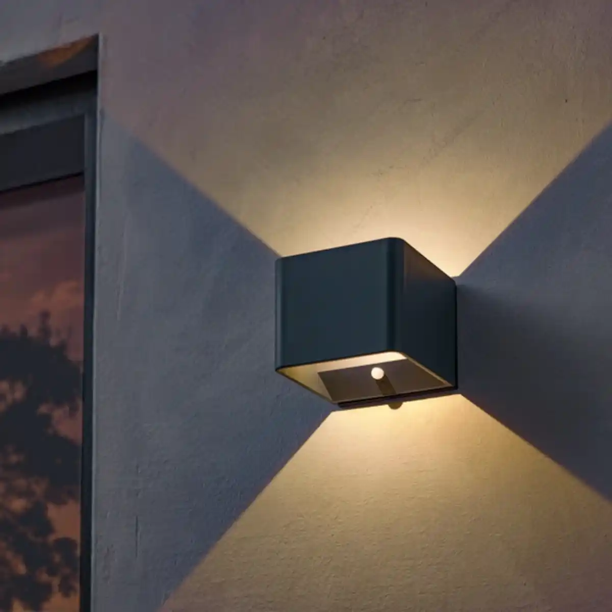 Bild 3 von LED-Akku-Wandleuchte »Quatara«, warmweiß, 200 lm, Metall/Kunststoff, anthrazit