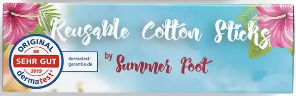 Bild 3 von Summer Foot Silikon Wattestäbchen
