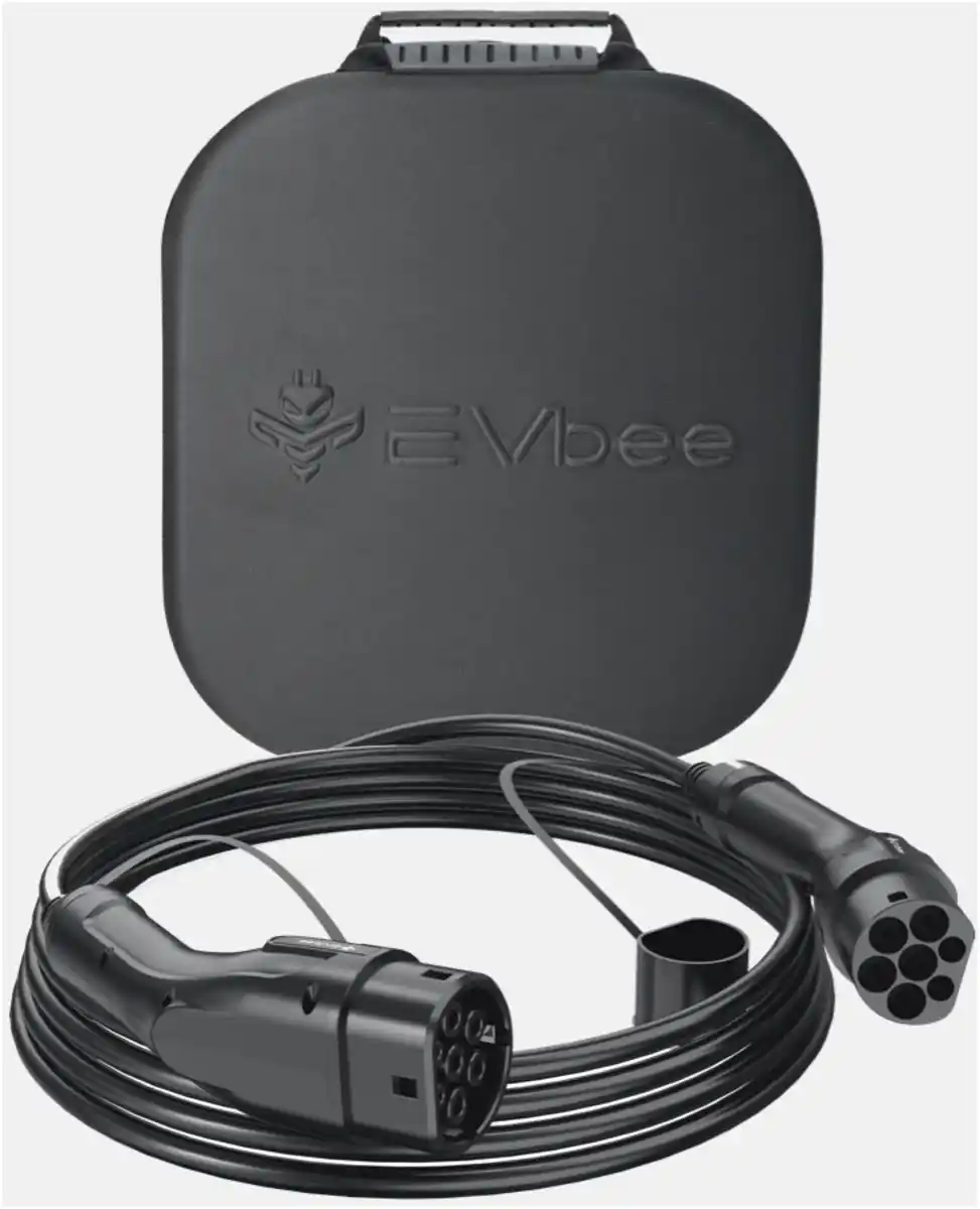 Bild 1 von EV Ladekabel Typ 2 (11kW) (7m) Zubehör schwarz