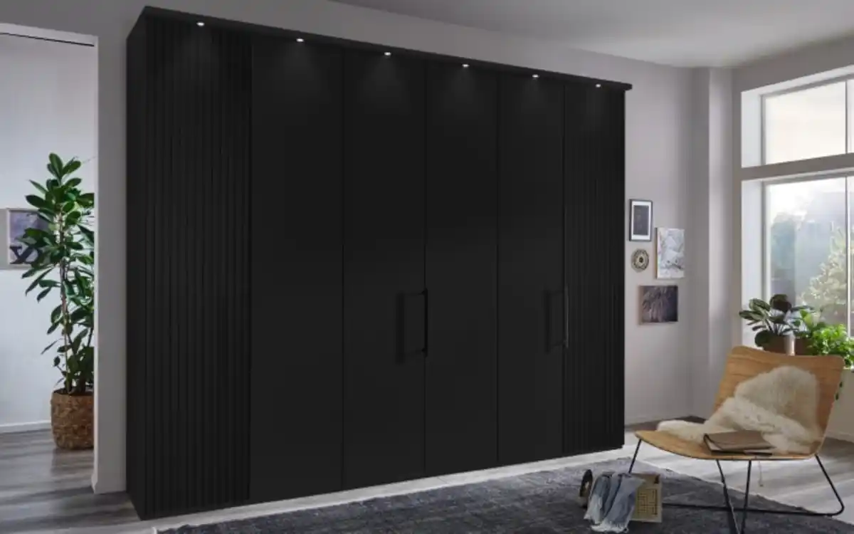 Bild 1 von Wiemann - Drehtürenschrank Denver, graphit, 300 x 216 cm