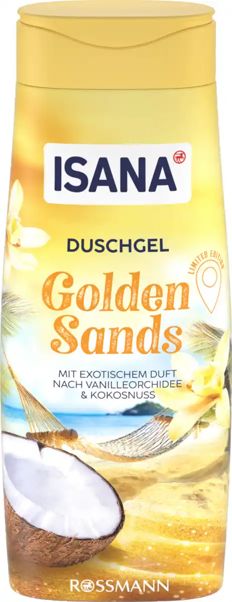 Bild 1 von ISANA Duschgel Golden Sands, 300 ml