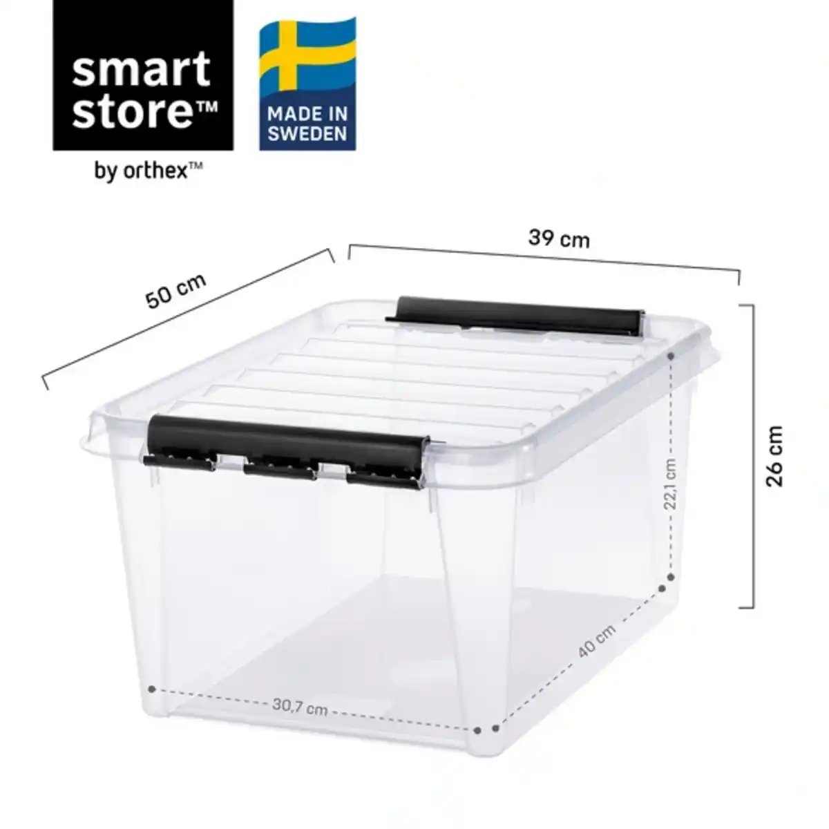 Bild 4 von Aufbewahrungsbox »SmartStore Classic 31«, 32L, transparent