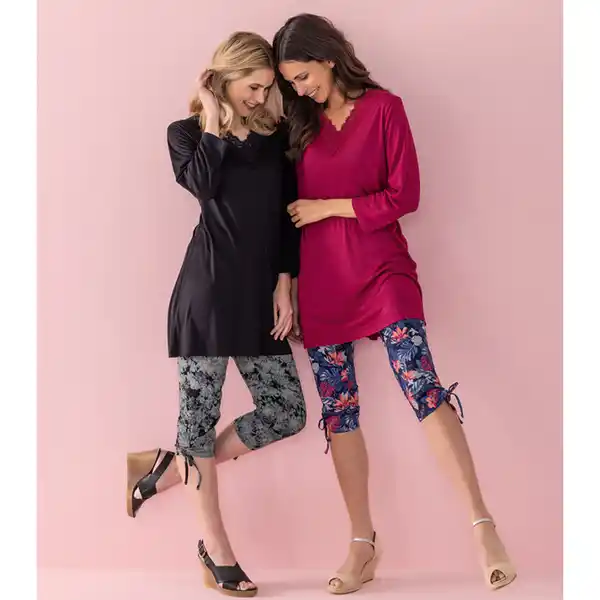 Bild 2 von Ellenor Longtop mit Capri-Leggings