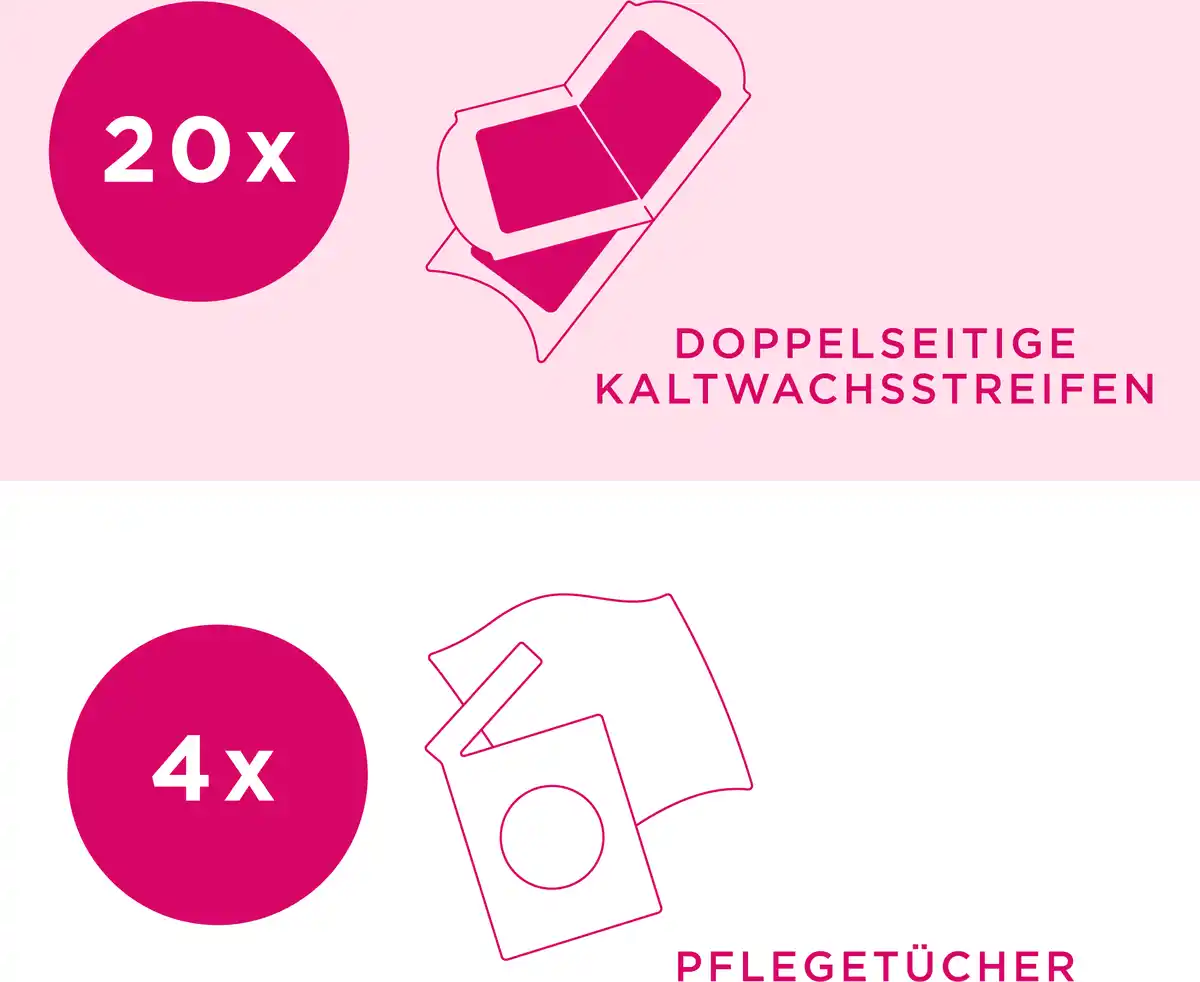 Bild 2 von Veet Pure Kaltwachsstreifen Gesicht Sensible Haut