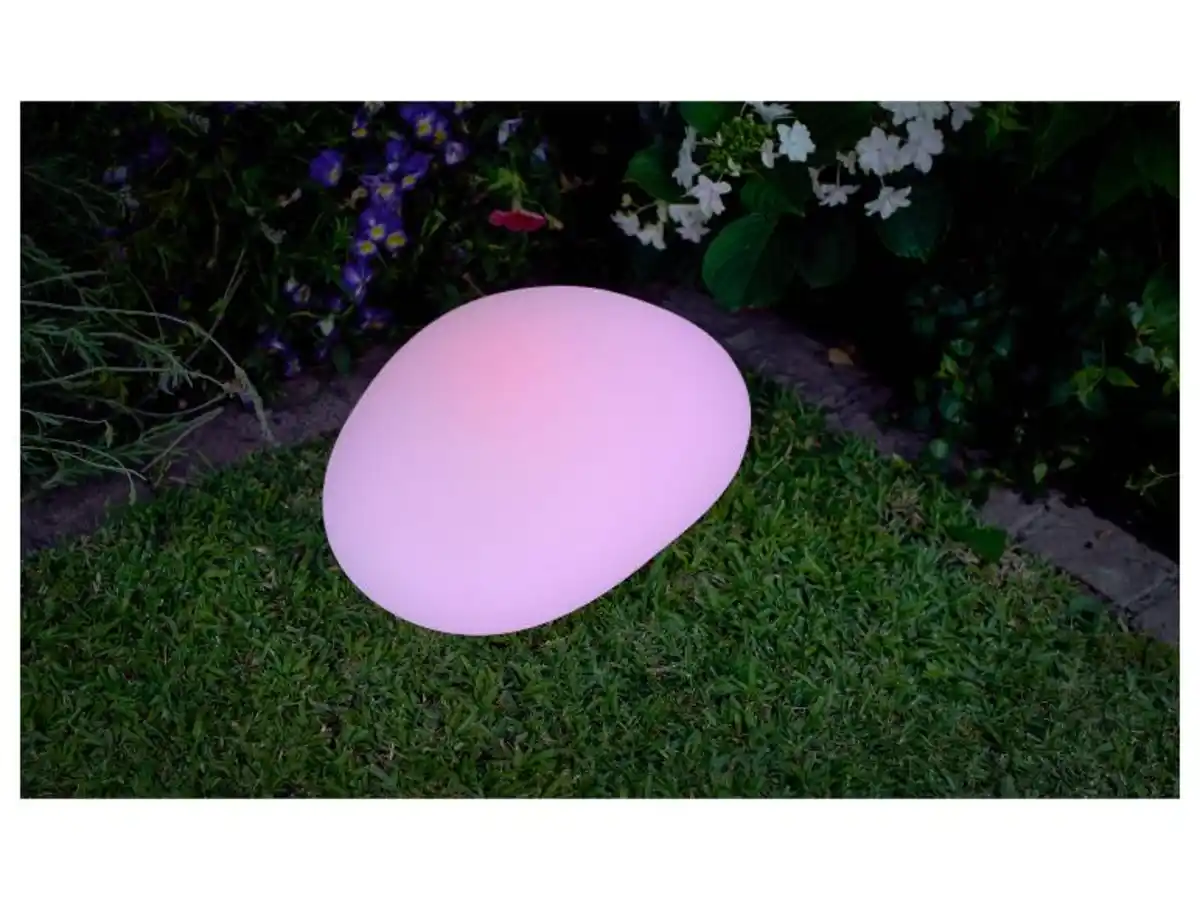 Bild 2 von LIVARNO home Solar-Außendeko mit 9 Leuchtmodi Solar-Deko außen mit 9 Leuchtmodi