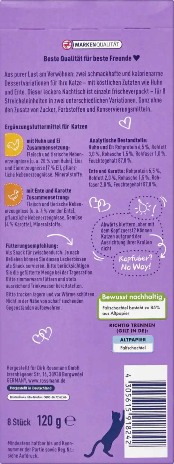 Bild 2 von Winston Gelee-Schleckerli mit Hühnchen & Ente, 80 g