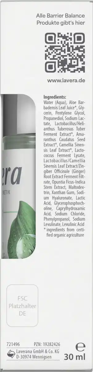 Bild 2 von lavera Barrier Balance Serum, 30 ml