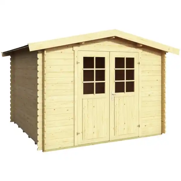 Bild 2 von Gartenhaus »Australien«, Holz, BxHxT: 333 x 250 x 280 cm (Außenmaße inkl. Dachüberstand), Wandstärke 28mm