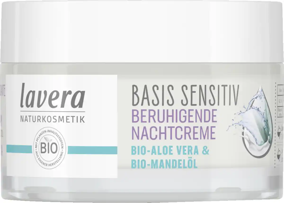 Bild 4 von lavera basis sensitiv Beruhigende Nachtcreme, 50 ml