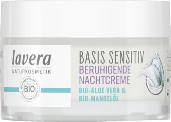 Bild 4 von lavera basis sensitiv Beruhigende Nachtcreme, 50 ml