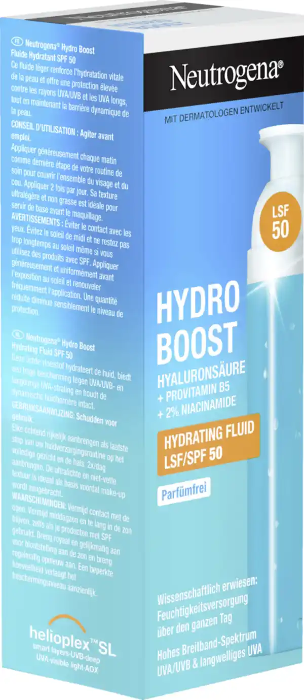 Bild 2 von Neutrogena Hydro Boost Protective Fluid LSF 50, 50 ml