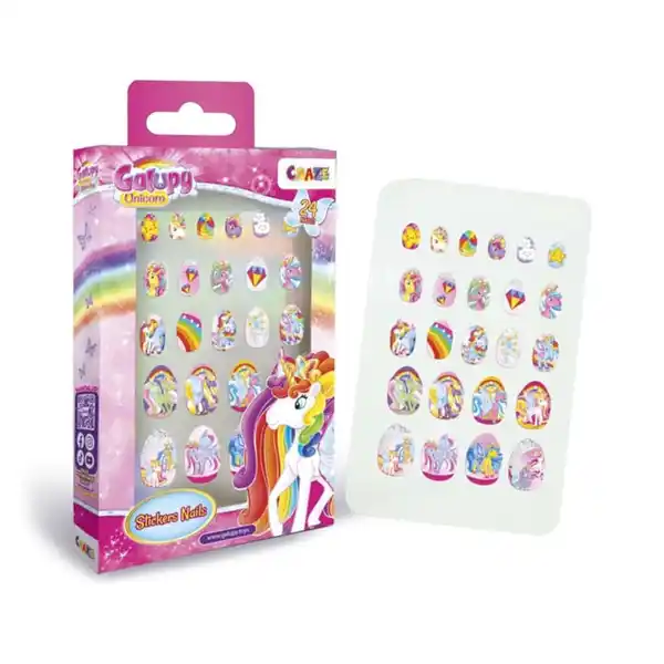 Bild 1 von Galupy Unicorn - Nagelsticker - 24 St&#252;ck
