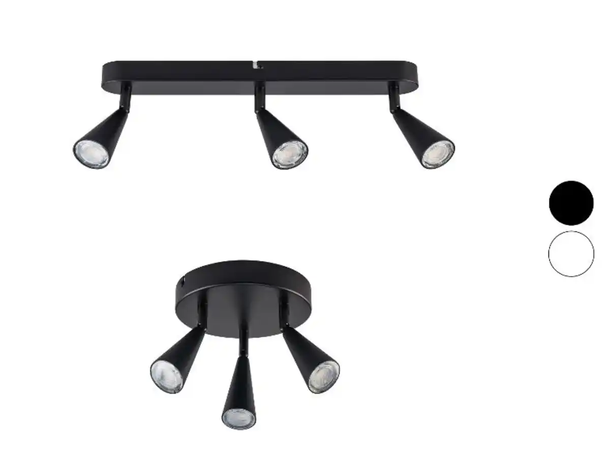 Bild 1 von LIVARNO home LED-Deckenleuchte, 3 Strahler, warmweiß