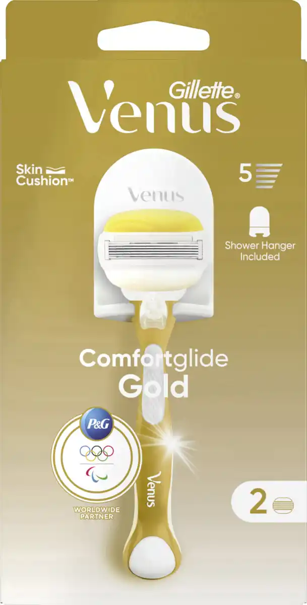 Bild 1 von Gillette Venus Comfortglide Gold Olympic Rasierer