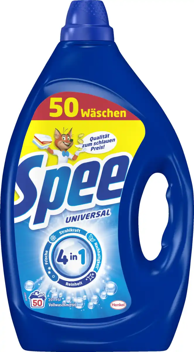 Bild 1 von Spee 4in1 Universalwaschmittel Flüssig 50 WL