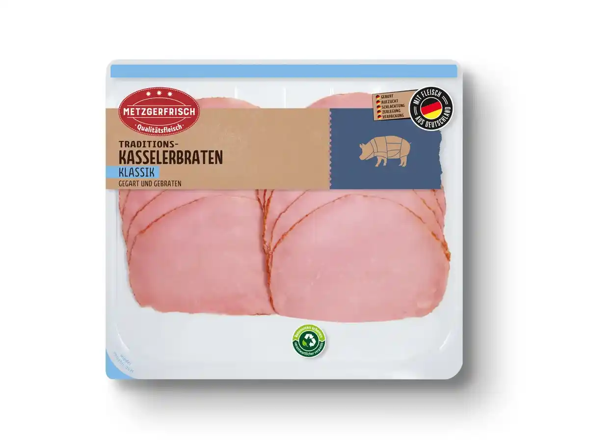 Bild 1 von Metzgerfrisch Traditions-Kasselerbraten,  150 g