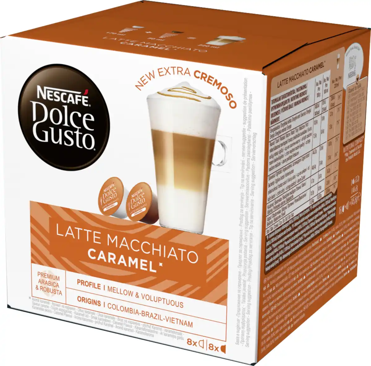 Bild 1 von Nescafé Dolce Gusto Kapseln "Latte Macchiato Caramel", 145,6 g