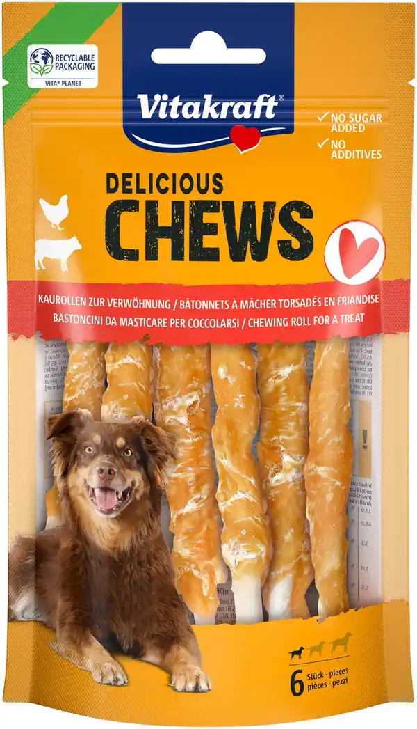 Bild 1 von Vitakraft Hundesnack Delicious Chews, 70 g