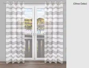 Ösenschal Nalu Weiß, Schwarz