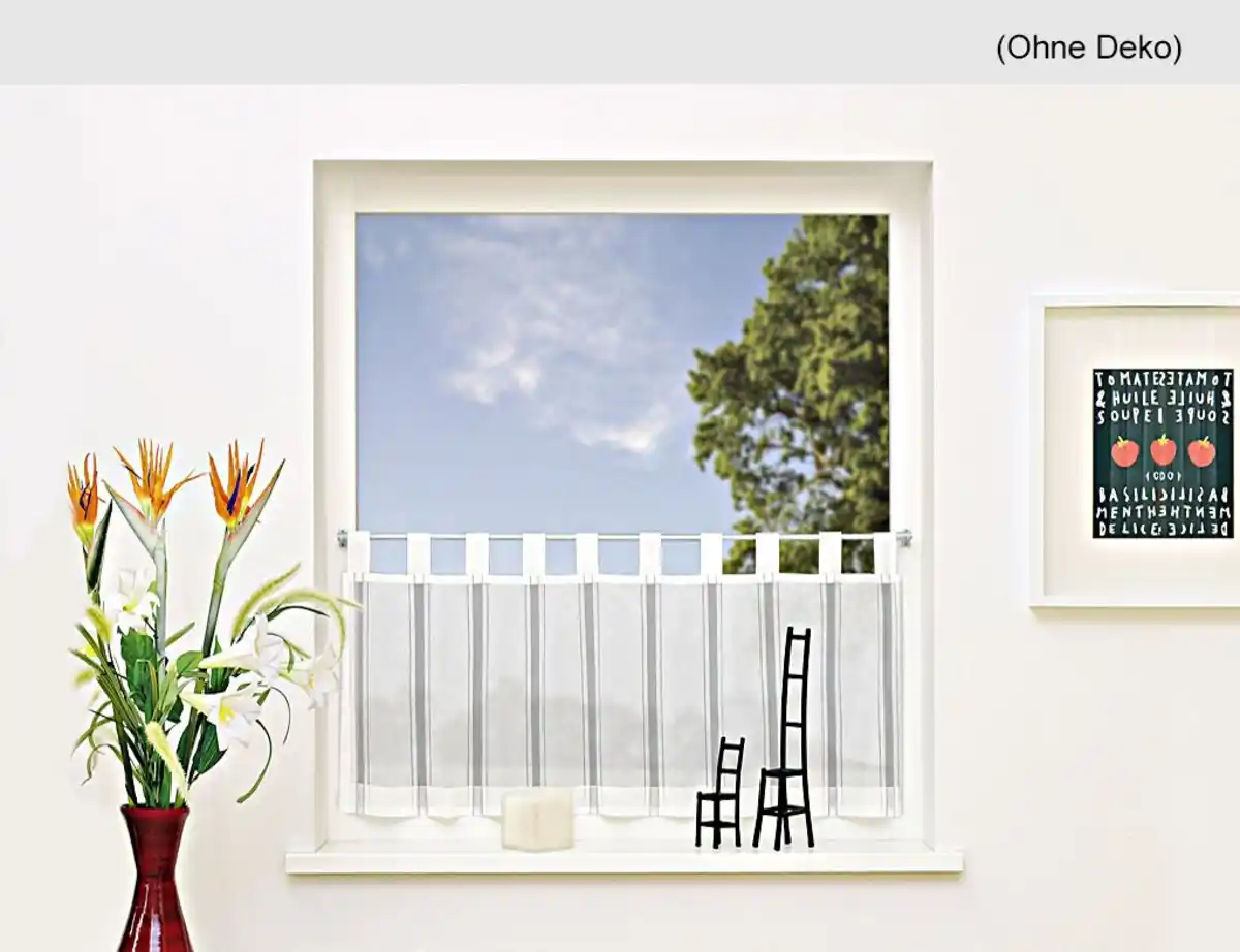 Bild 1 von Scheibengardine Wolga natur