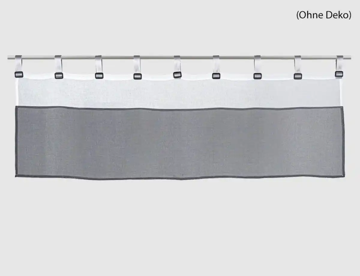 Bild 1 von Scheibengardine Kitchen Dreams Grau