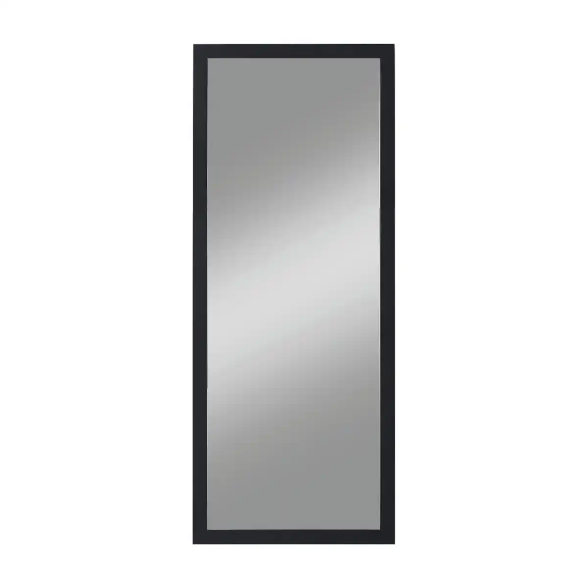 Bild 1 von Kristall Form Badspiegel 'Beach' schwarz 40 x 100 cm