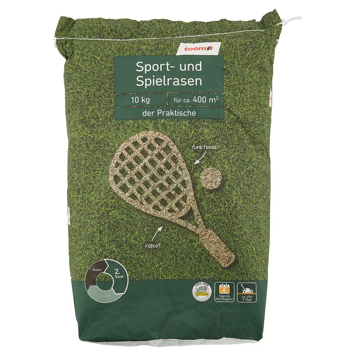 Bild 1 von toom Sport- und Spielrasen 10 kg