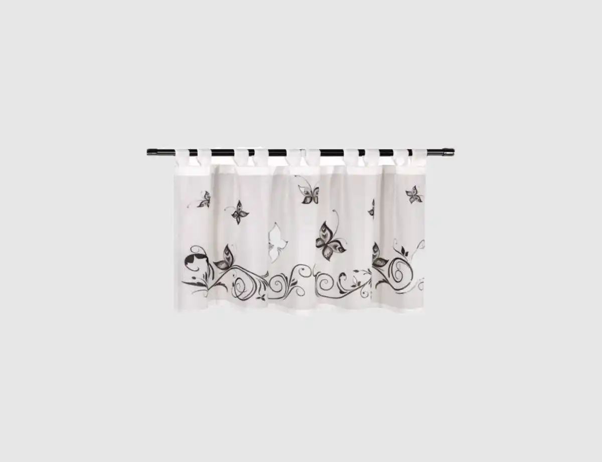 Bild 1 von Scheibengardine Schmetterling