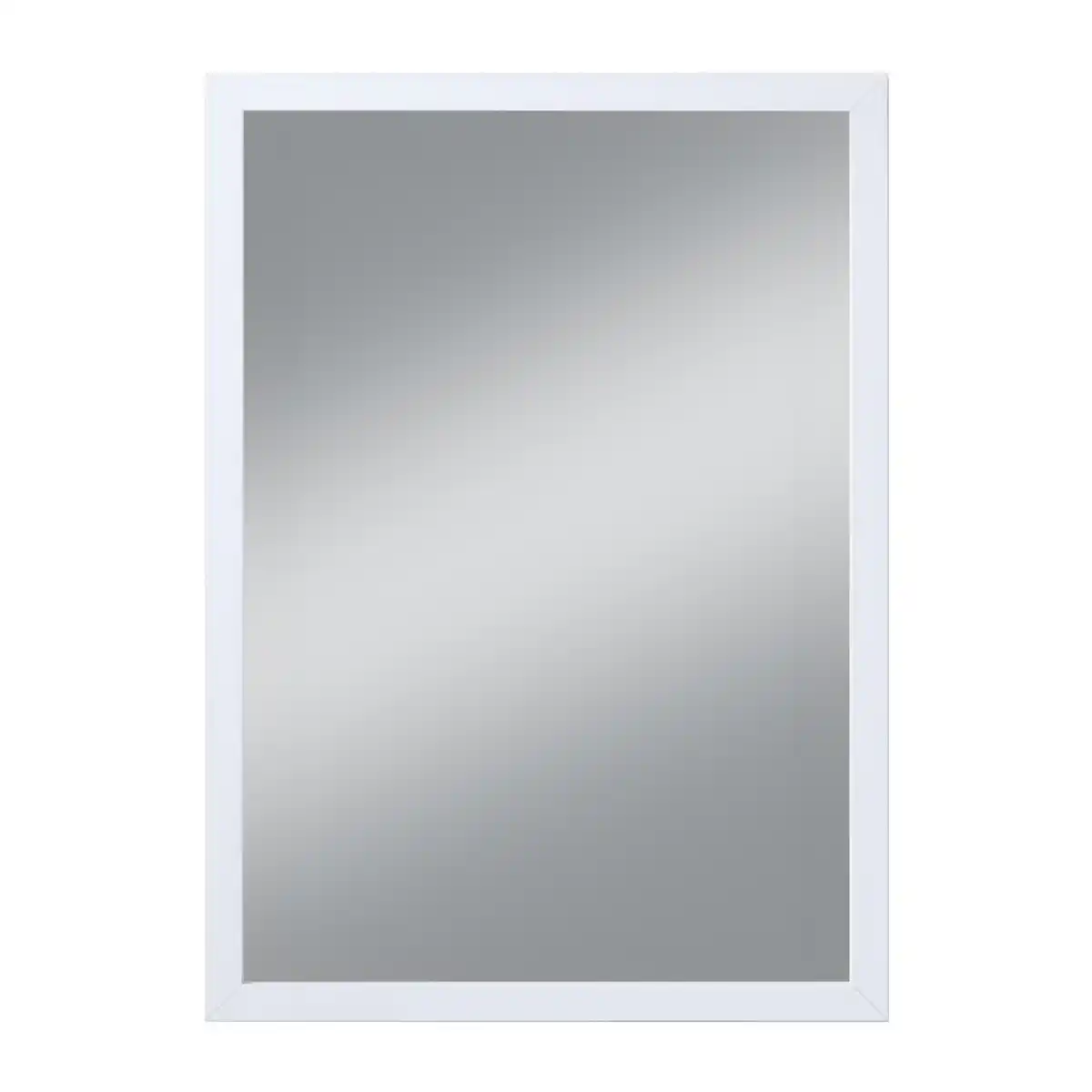 Bild 1 von Kristall Form Badspiegel 'Beach' weiß 40 x 60 cm