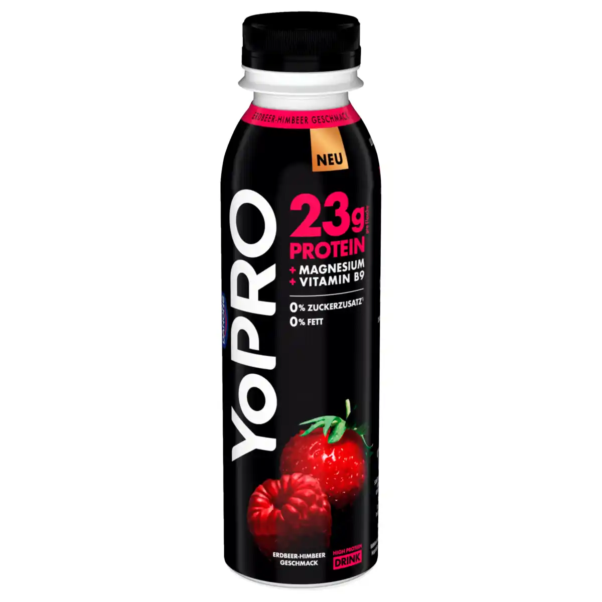 Bild 1 von YoPRO High Protein Drink Erdbeer-Himbeer 270g
