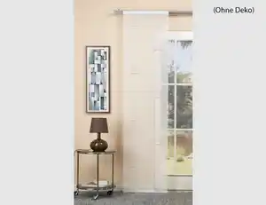 Schiebevorhang Miento silber