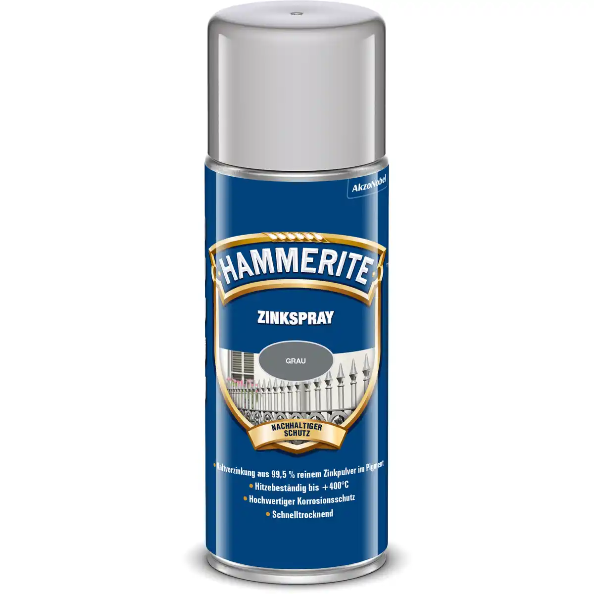 Bild 1 von Hammerite Zinkspray grau 400 ml
