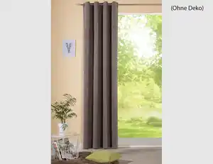 Ösenschal Veronique taupe