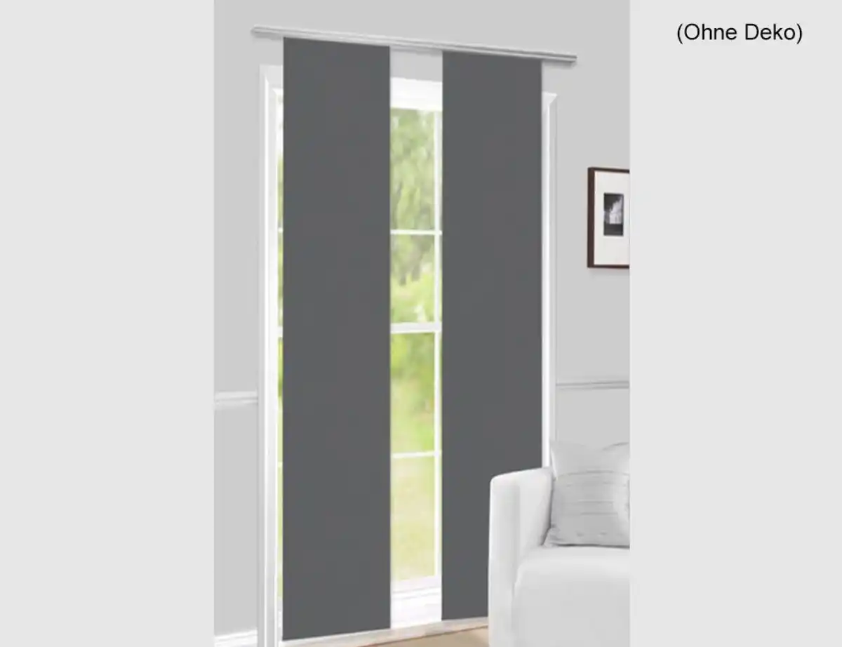 Bild 1 von Schiebevorhang schwarz
