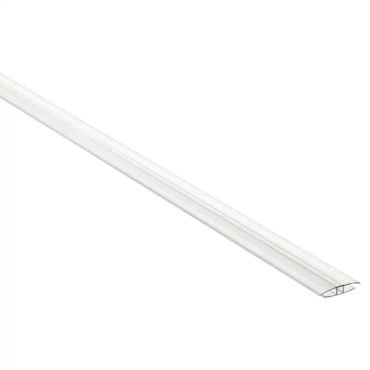 Bild 1 von PC-H-Profil transparent 2500 x 16 mm
