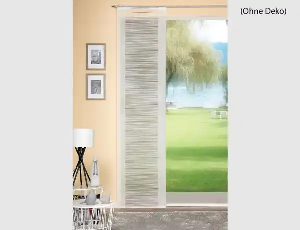 Bild 1 von Schiebevorhang Stripes beige/braun