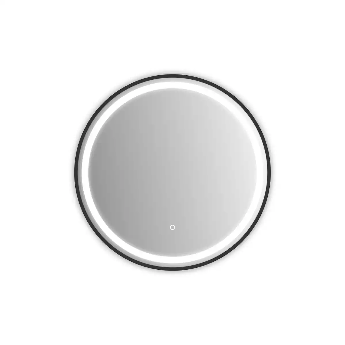 Bild 1 von Jokey LED-Badspiegel 'Palma' schwarz Ø 60 cm