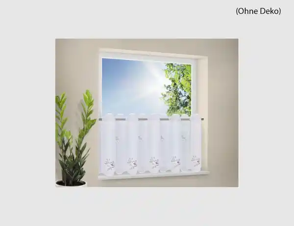 Bild 1 von Scheibengardine Vögelchen