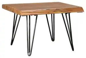 Couchtisch Mahilo Sheeshamfarbe massiv, Sheeshamfarben