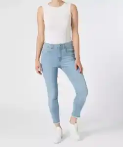 Jeans mit Waschungseffekten, jeansblau hell