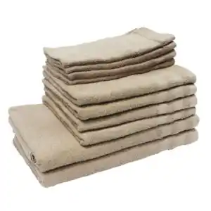 10er Set Handtuch Basic beige