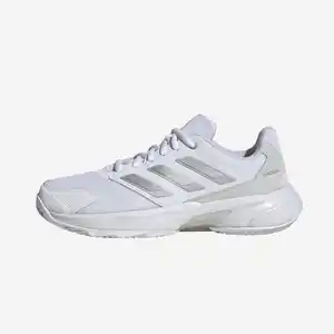 ADIDAS Damen Tennisschuhe Sandplatz - ADIDAS Courtjam Control 3 weiß/grau