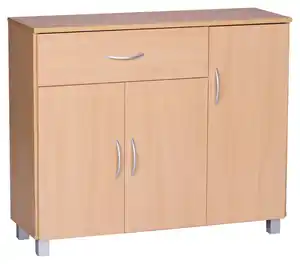 Sideboard Jarry ca. 90x75x30 cm Buchefarben, Buchefarben